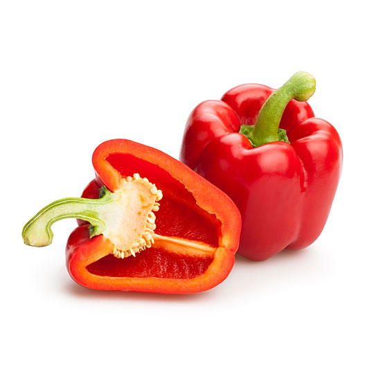 eye nutrients Red Peppers