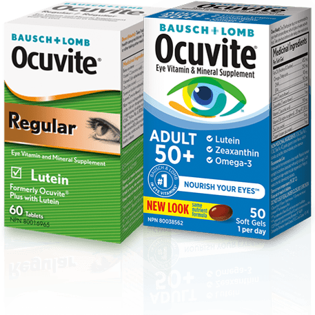 Product image of Bausch + Lomb Ocuvite and Ocuvite Regular